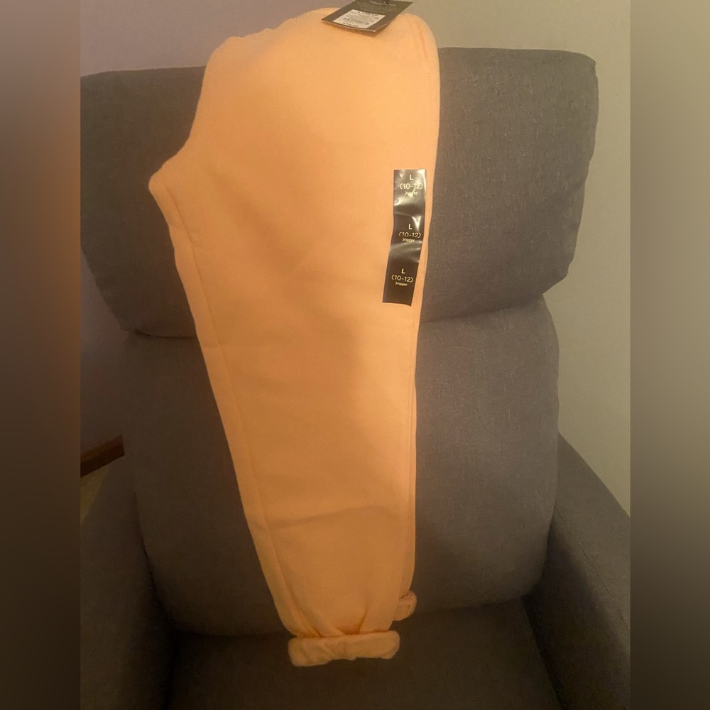 Peach Colored Girls Size Large (10/12) Sweats - Art Class Brand NWT